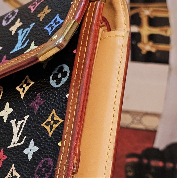 Authentic Louis Vuitton Murakami MultiColor Canvas Wallet Box, Dust Bag & Ribbon - Picture 14 of 17